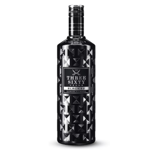 Three Sixty Black водка 0.700 л